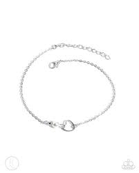 Affectionate Assertion - White Anklet