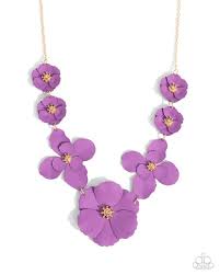 Paparazzi Accessories - Arranged Aria - Purple Necklace