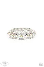 Paparazzi Accessories - Easy On The Ice - Iridescent Bracelet