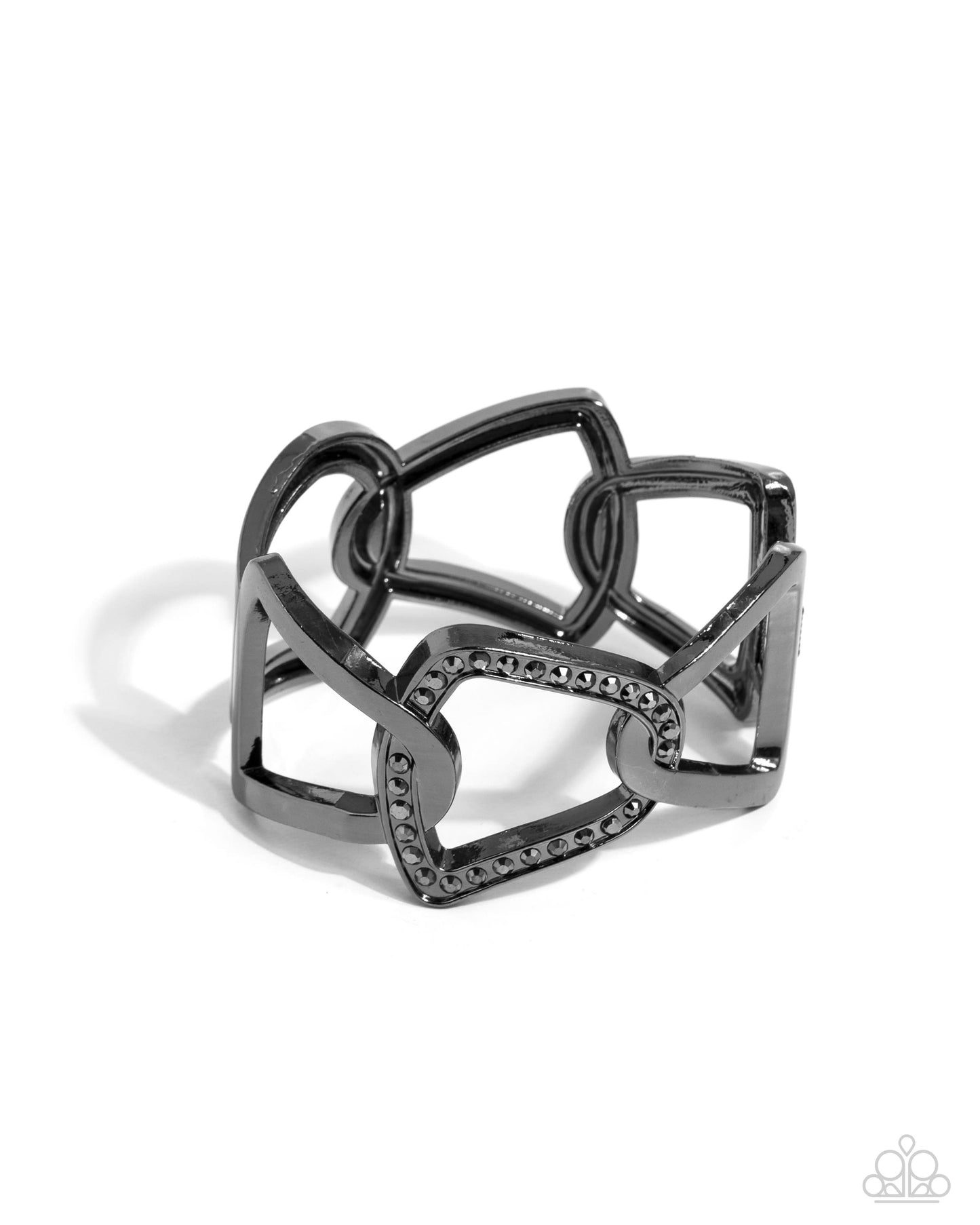 Paparazzi Accessories - Alternative Attitude - Gunmetal Bracelet