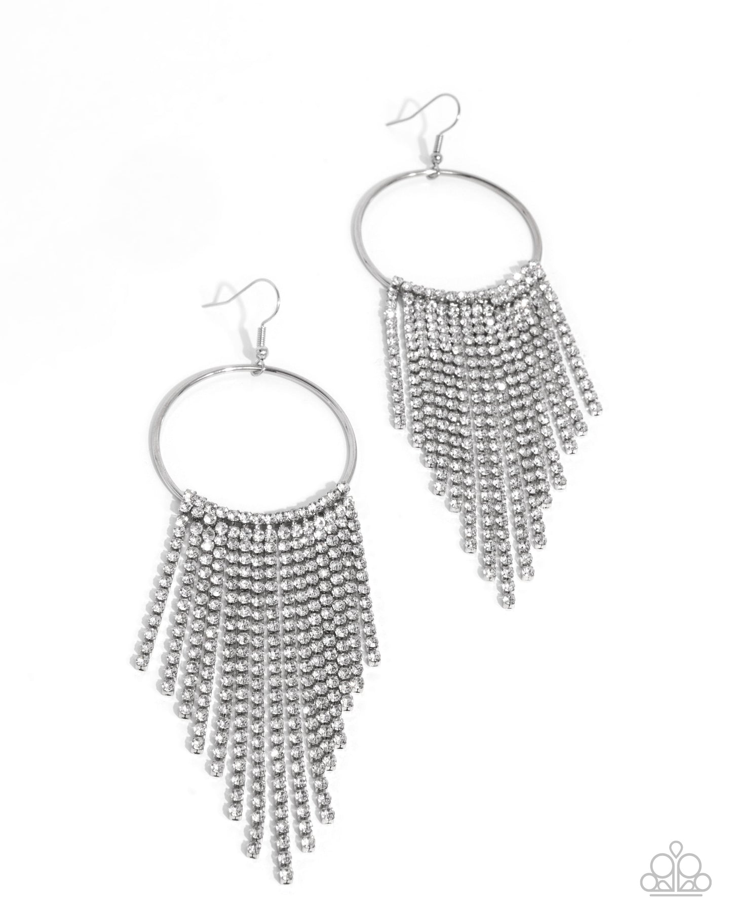 Paparazzi Accessories - Streamlined Shimmer Earrings