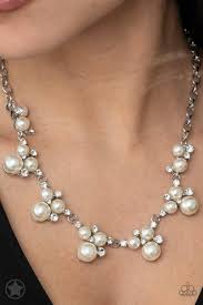 Paparazzi  Accessories - Toast To Perfection - White Necklace