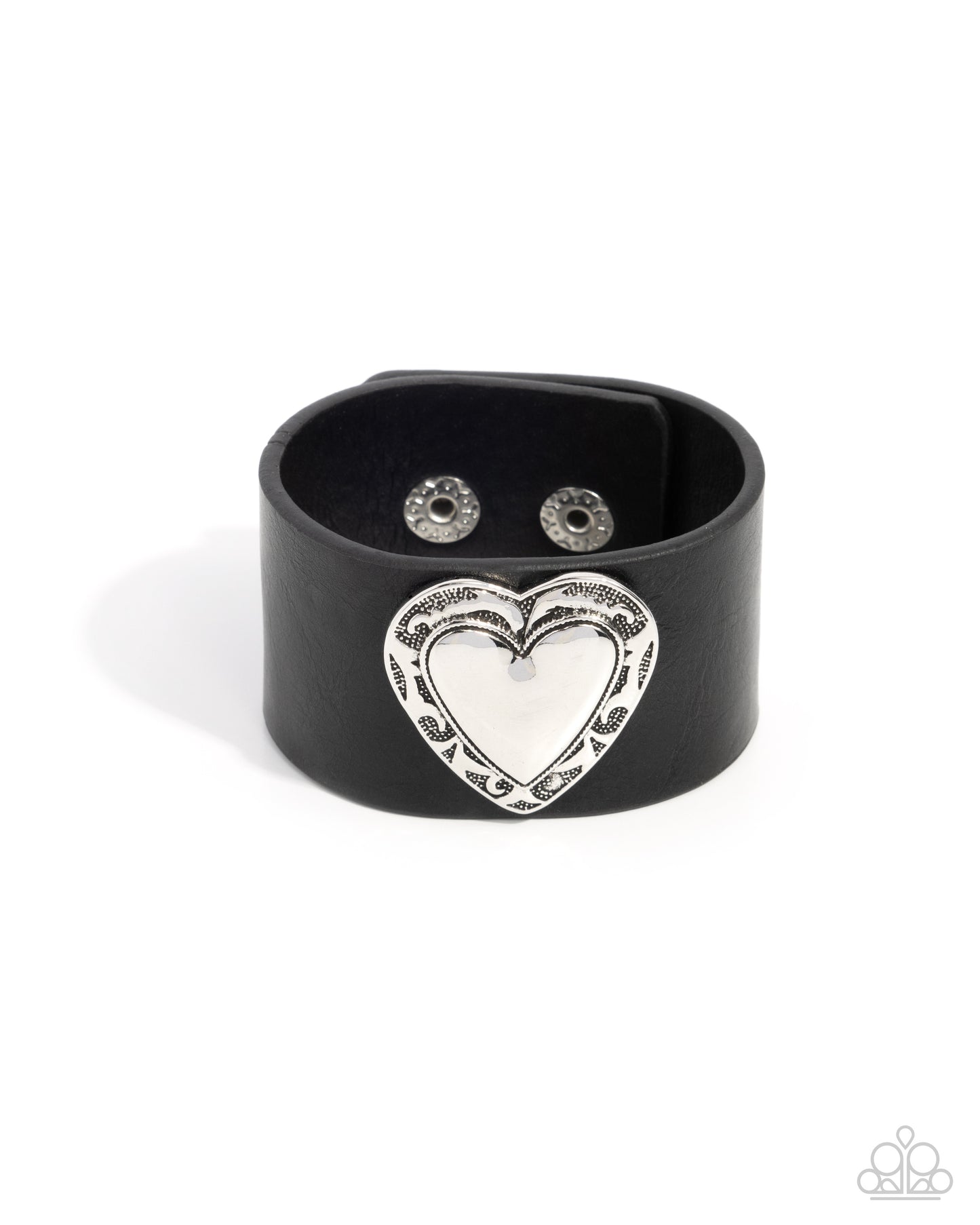 Paparazzi Accessories - Decorated Debut - Black Bracelet