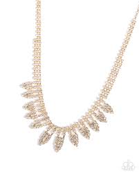 Paparazzi Accessories - Piercing Passion - Gold Necklace