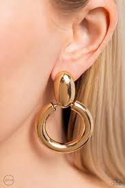 Paparazzi Accessories - Ancient Artisan - Gold Earrings