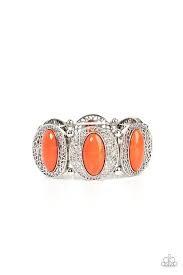 Paparazzi Accessories - Eastern Escapade - Orange Bracelet