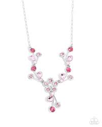 Paparazzi Accessories - Blossom Queen - Pink Necklace