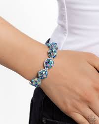 Paparazzi Accessories - Knotted Kindness - Blue