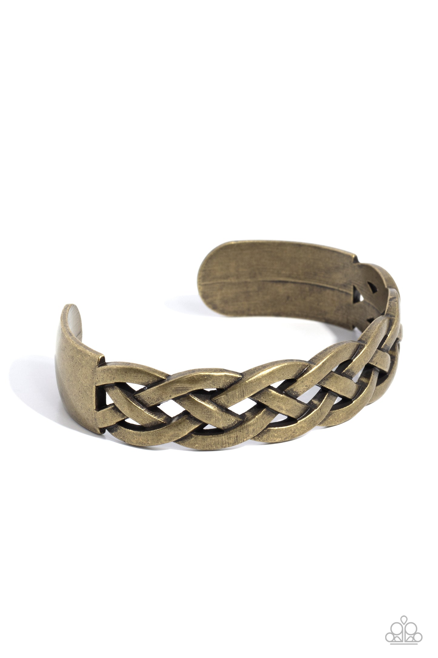 Paparazzi Accessories - Celtic Cuff - Brass Bracelet