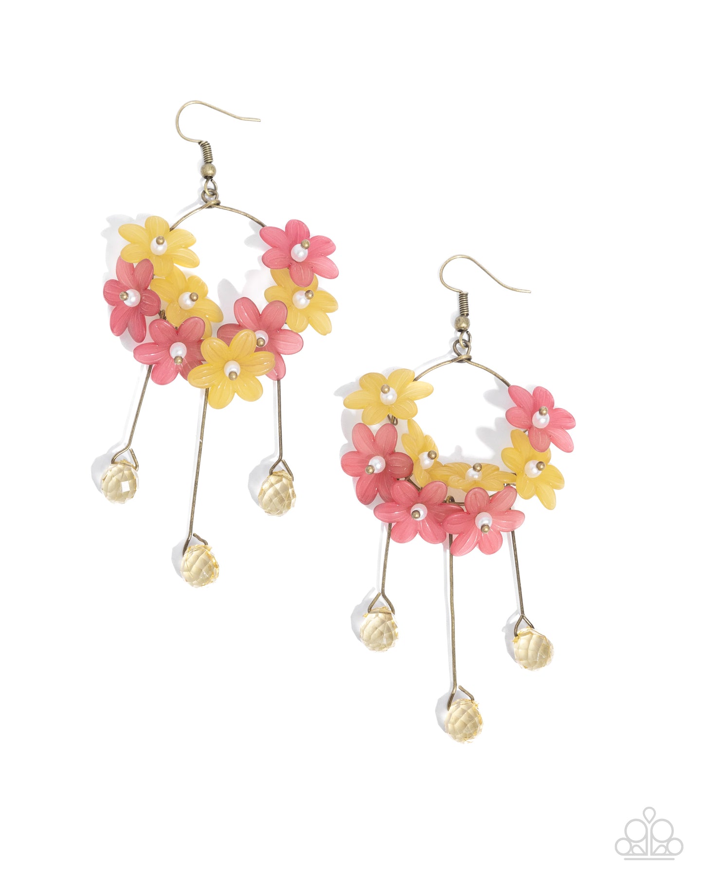 Paparazzi Accessories - Whimsical Work - Brass Earrings