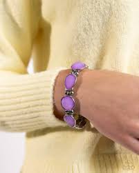 Paparazzi Accessories - In All The BRIGHT Places - Purple Bracelet