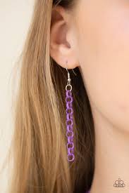 Paparazzi  Accessories - Turn Up The Volume - Purple Necklace