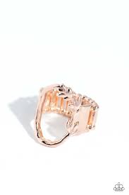 Paparazzi Accessories - Greek Garden - Rose Gold Ring