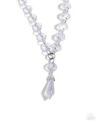 Paparazzi Accessories - Celestial Class - White Necklace