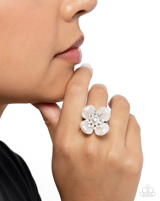 Paparazzi Accessories - Unmatched Elegance - White Ring