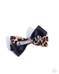 Paparazzi Accessories - Chasing Cheetah - Brown Hair Bow