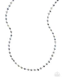 Paparazzi Accessories - Chiseled Candidate - Blue Necklace