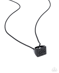 Paparazzi Accessories -City Chase - Black Necklace