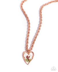 Paparazzi Accessories - Coming Around - Copper Necklace