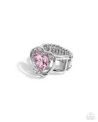 Paparazzi Accessories - Cutie Chemistry - Pink Ring