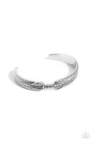 Paparazzi  Accessories - Watching The Flock - Silver Bracelet