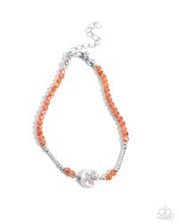 Paparazzi Accessories - Aerial Action - Orange Bracelet