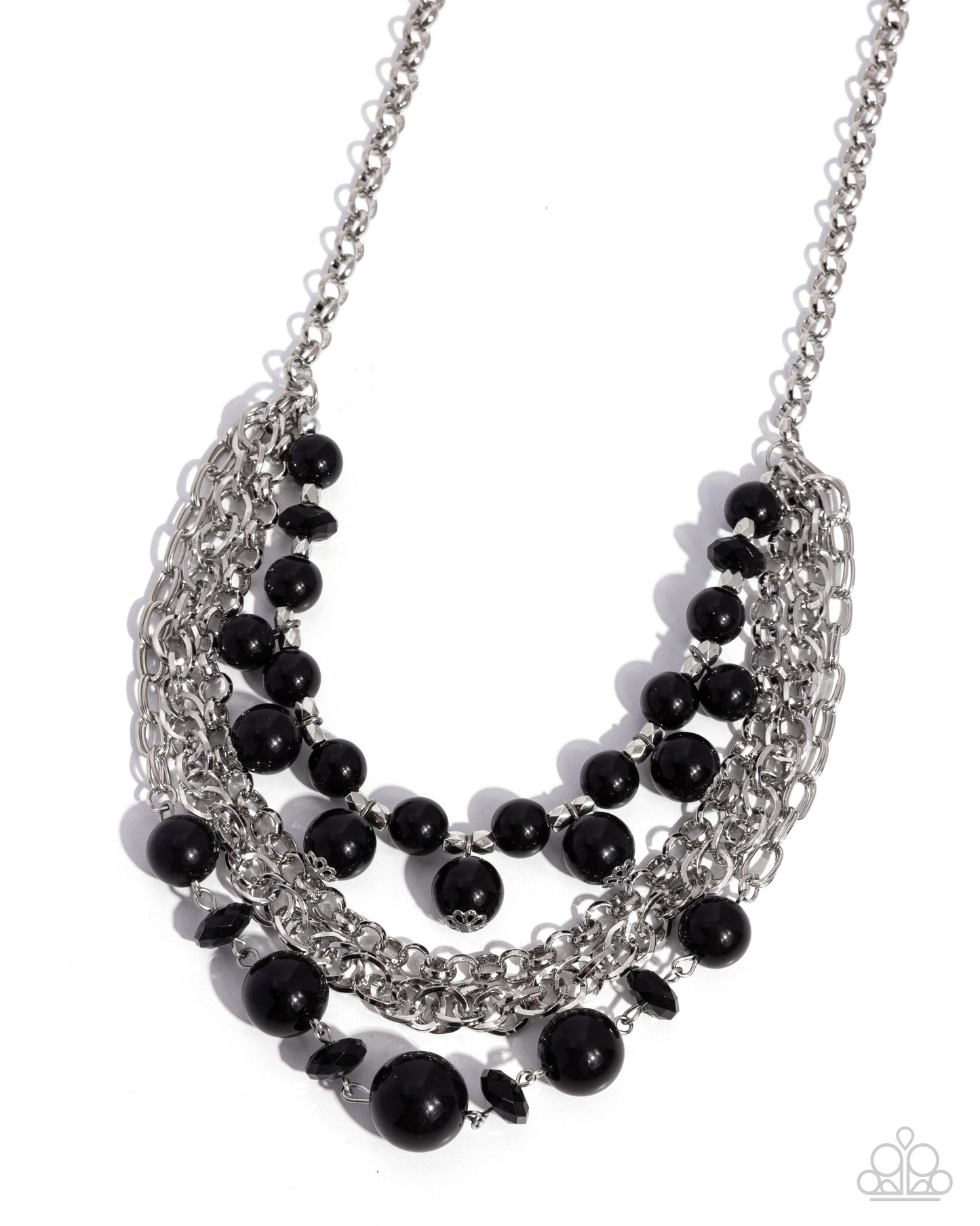 Paparazzi Accessories - Rockin Rockette - Black Necklace