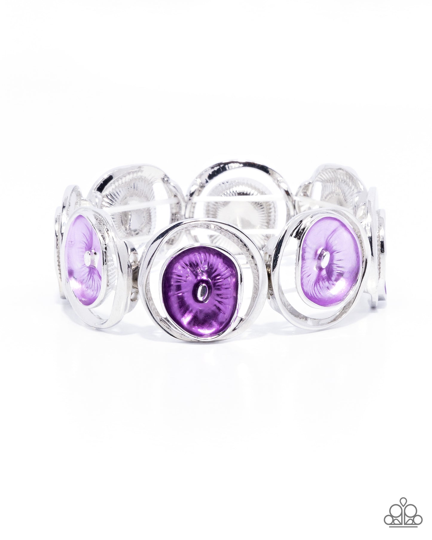 Paparazzi Accessories - Painted Promise - Purple Bracelet