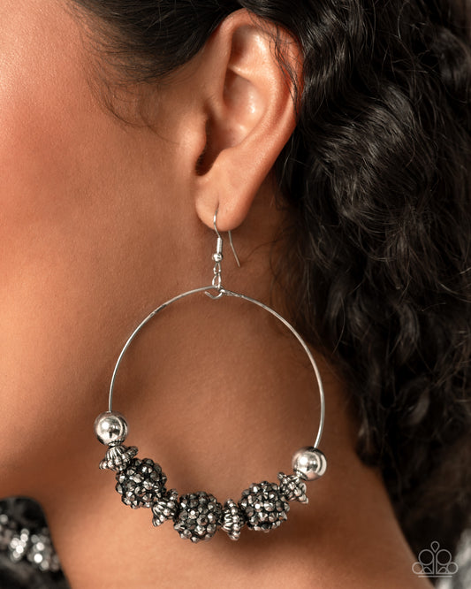 Paparazzi Accessories - I Can Take A Compliment - Silver Earrings