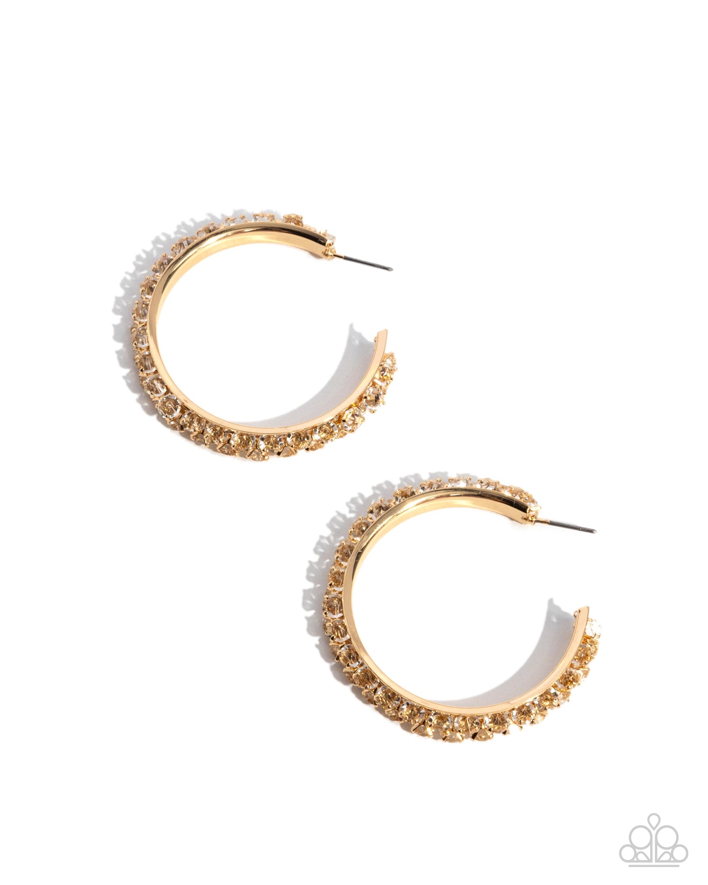 Paparazzi Accessories - Glowing Garland - Gold Earrings