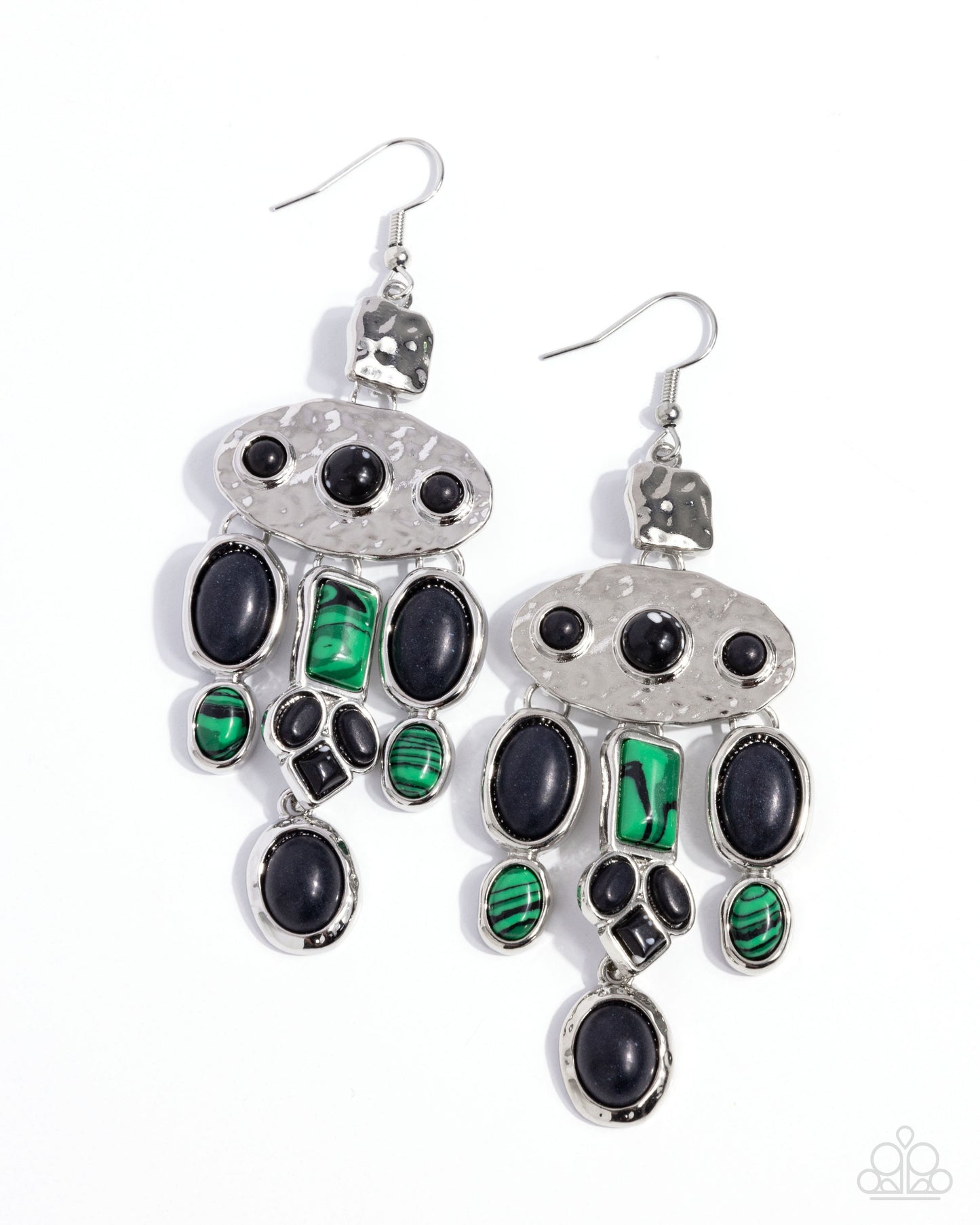 Paparazzi Accessories - Inspired Interval - Black Earrings