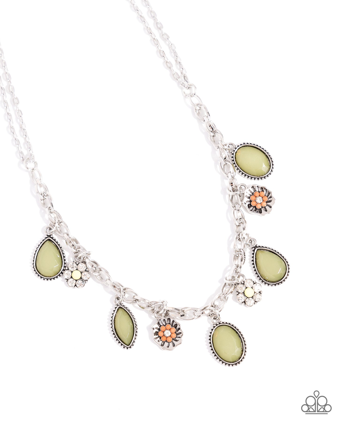 Paparazzi Accessories - Fancy Finish - Green Necklace