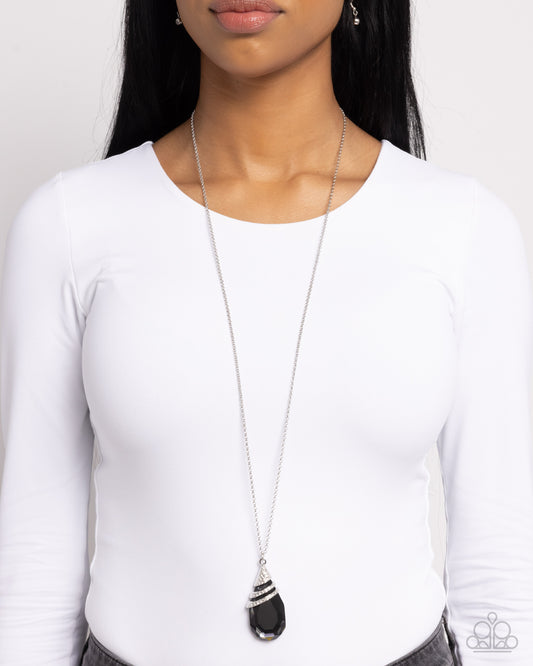 Paparazzi Accessories - Demandingly Diva - Silver Necklace