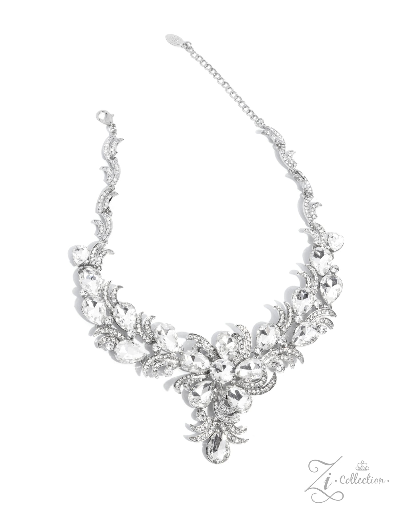 Paparazzi Accessories - The Gespania (Zi) - Silver Necklace