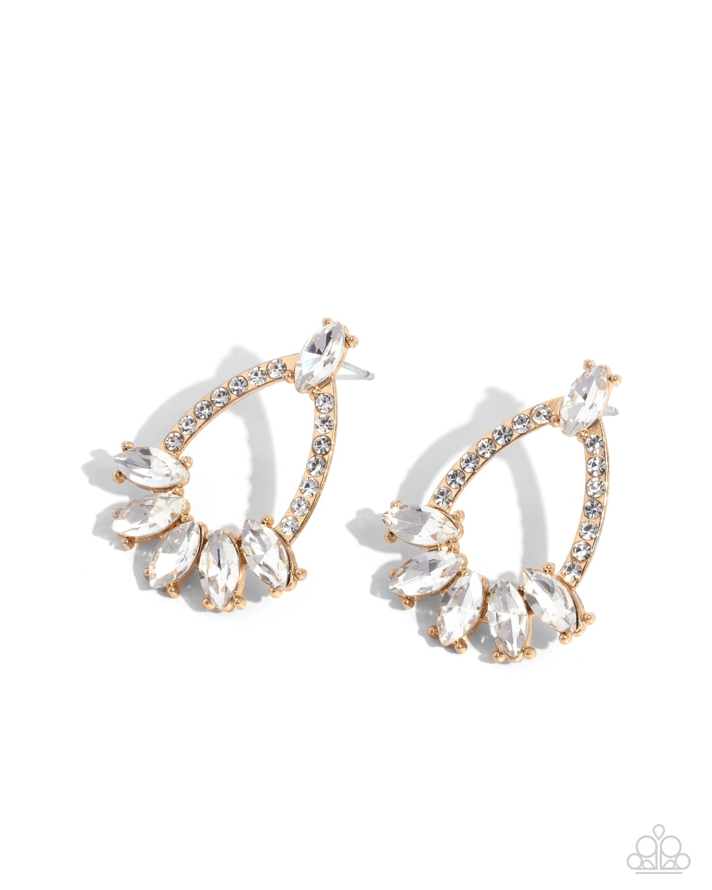 Paparazzi Accessories - Experience Elegance - Gold Earrings