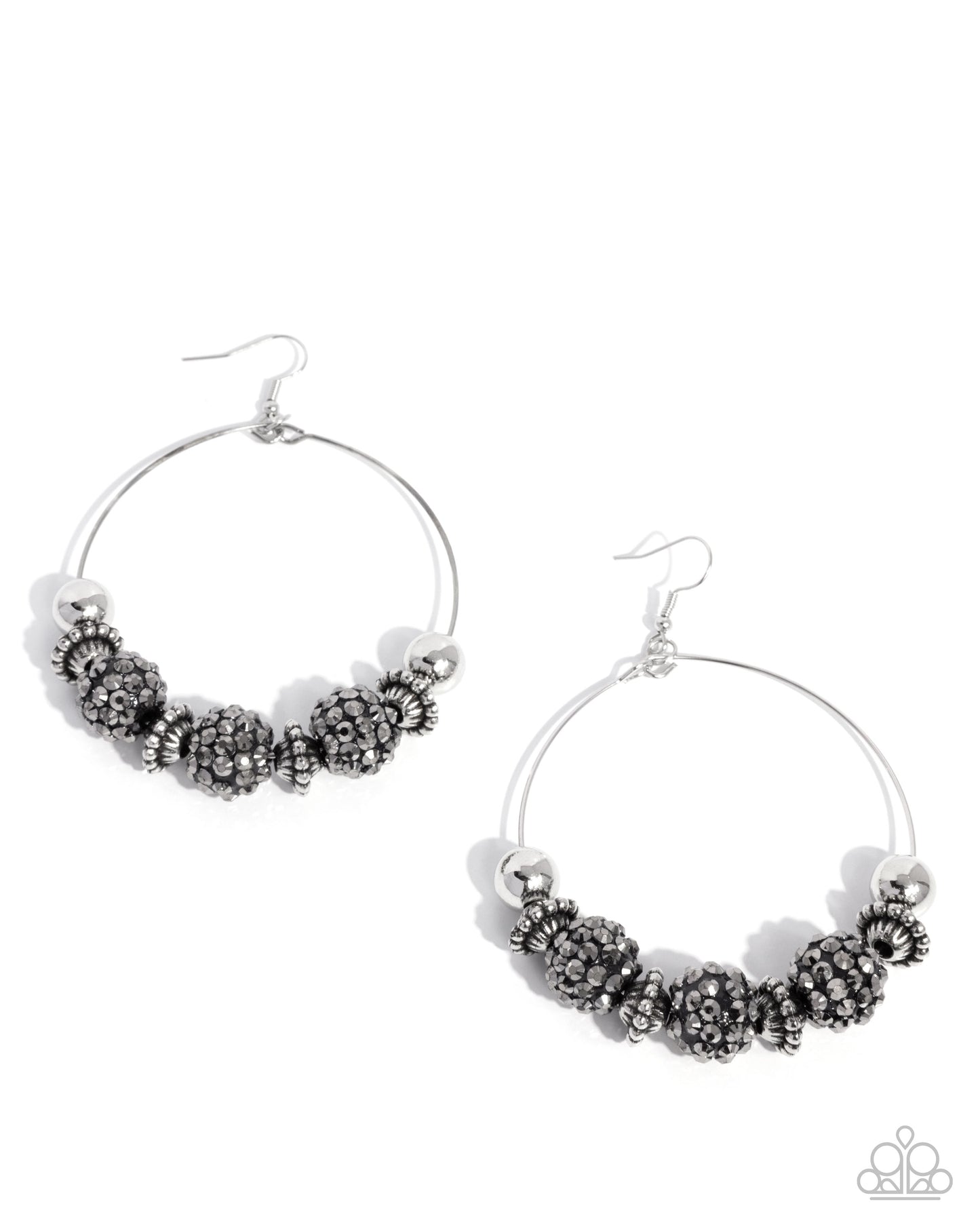 Paparazzi Accessories - I Can Take A Compliment - Silver Earrings