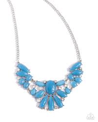 Paparazzi Accessories - Dazzling Diadem - Blue Necklace