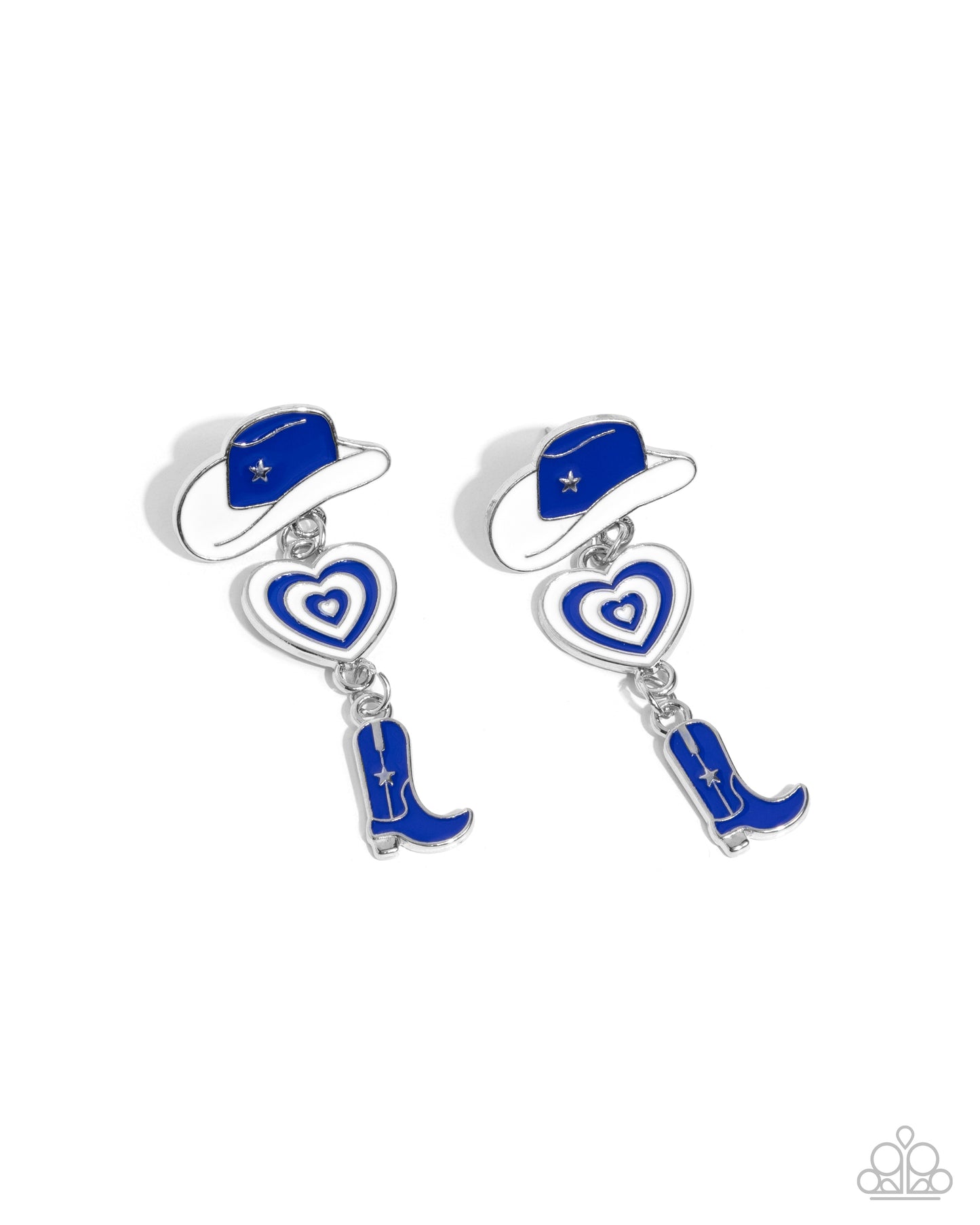 Paparazzi Accessories - Swing Dance Delight - Blue Earrings