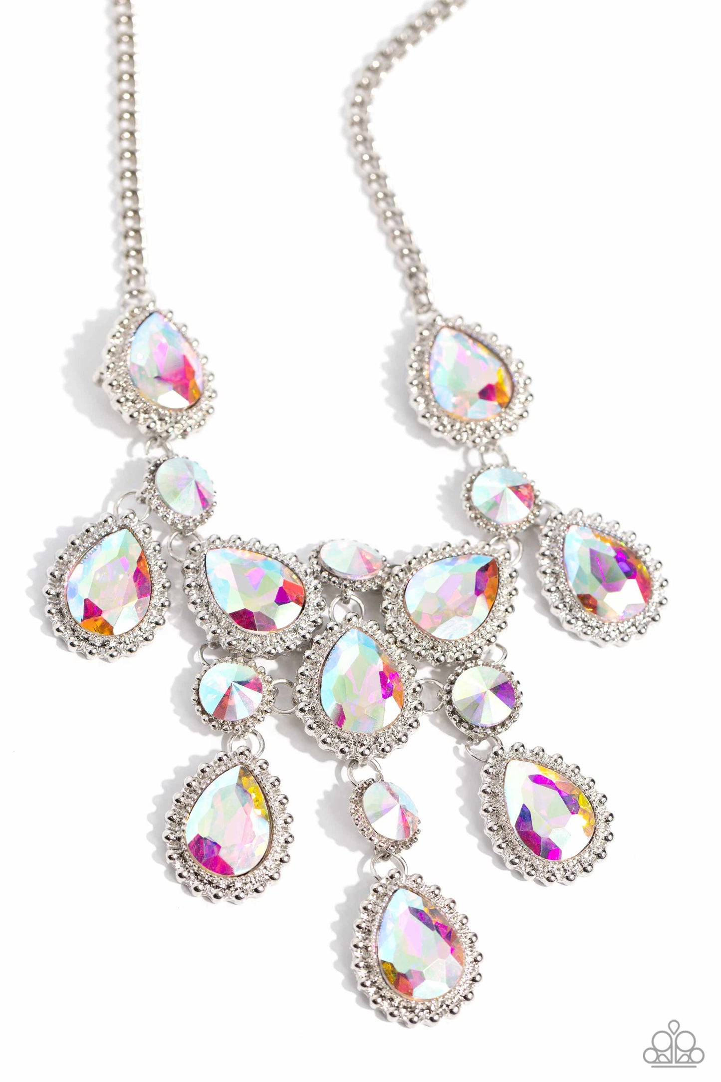 Paparazzi Accessories - Dripping In Dazzle - Multi Colored Necklace