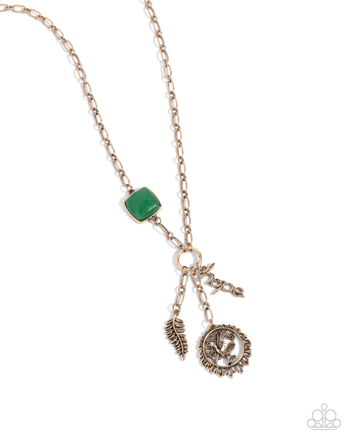 Paparazzi Accessories - Hopeful Heights - Green Necklace