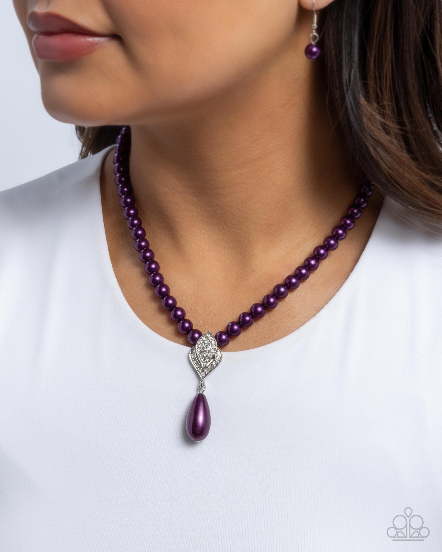 Paparazzi Accessories - Eternal Elegance - Purple Necklace