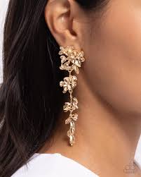 Paparazzi Accessories - Generous Garden - Gold Earrings