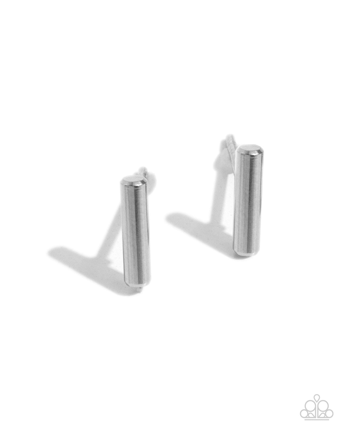 Paparazzi Accessories - Simply Stainless - Silver Earrings