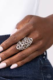 Paparazzi Accessories - Fantastically Floral - Silver Ring