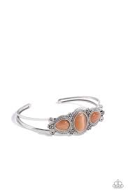 Paparazzi Accessories - Greenhouse Glamour - Orange Bracelet