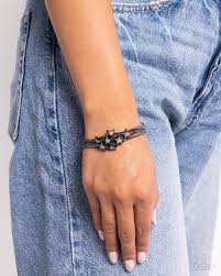 Paparazzi Accessories - Guest Star - Black Bracelet