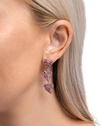 Paparazzi Accessories - One Of The Girls - Pink Earrings