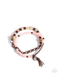 Paparazzi Accessories - Can You Show Me? - Copper Bracelet