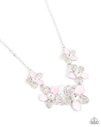 Paparazzi Accessories - April Showers Bring Flowers - Pink Necklace