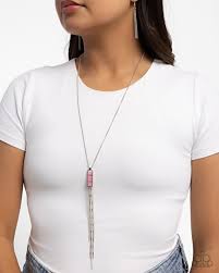 Paparazzi Accessories - Refreshing Redemption - Pink Necklace